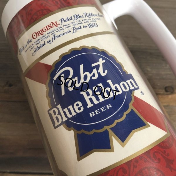 画像6: 70s Vintage Thermo-Sew Beer Mug Pabst Blue Ribbon (T473)