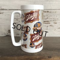 70s Vintage Thermo-Sew Beer Mug Schlitz (T474)