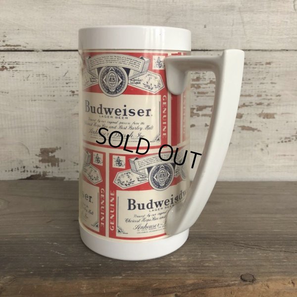 画像3: 70s Vintage Thermo-Sew Beer Mug Budweiser (T472)