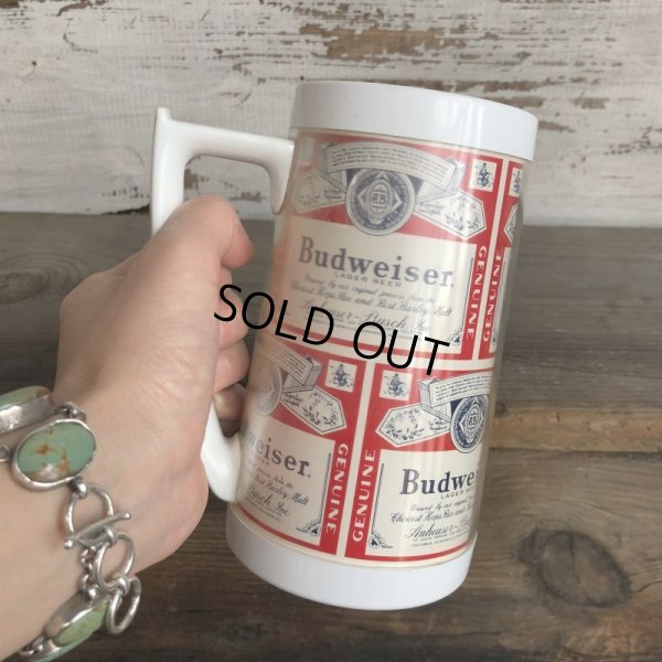 画像7: 70s Vintage Thermo-Sew Beer Mug Budweiser (T472)
