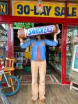 画像1: Vintage Snickers Bar Store Display Sign (T476) (1)