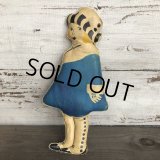 20s Antique Gasoline Alley Comic Strip Character Oil Cloth Doll (T479)