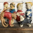 画像8: 20s Antique Gasoline Alley Comic Strip Character Oil Cloth Doll (T481)