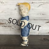 20s Antique Gasoline Alley Comic Strip Character Oil Cloth Doll (T477)
