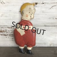 20s Antique Gasoline Alley Comic Strip Character Oil Cloth Doll (T478)