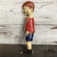 画像2: 20s Antique Gasoline Alley Comic Strip Character Oil Cloth Doll (T480) (2)