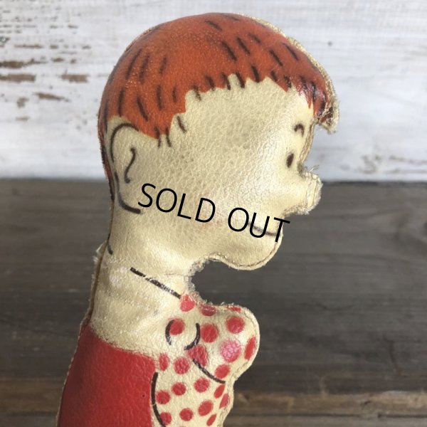 画像7: 20s Antique Gasoline Alley Comic Strip Character Oil Cloth Doll (T480)