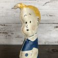画像4: 20s Antique Gasoline Alley Comic Strip Character Oil Cloth Doll (T477)