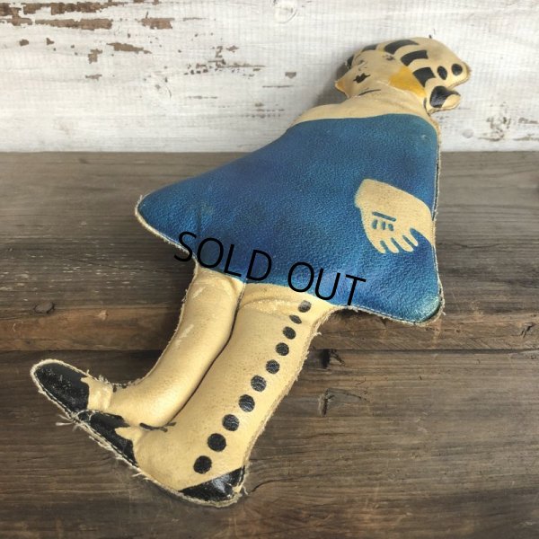 画像5: 20s Antique Gasoline Alley Comic Strip Character Oil Cloth Doll (T479)