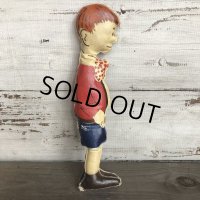 20s Antique Gasoline Alley Comic Strip Character Oil Cloth Doll (T480)