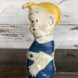 画像9: 20s Antique Gasoline Alley Comic Strip Character Oil Cloth Doll (T477)