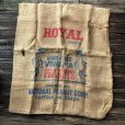 画像2: Vintage Planters Mr. Peanut Burlap Bag (T493) (2)