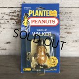 80s Vintage Planters Mr Peanut Wind Up WALKER (T488)