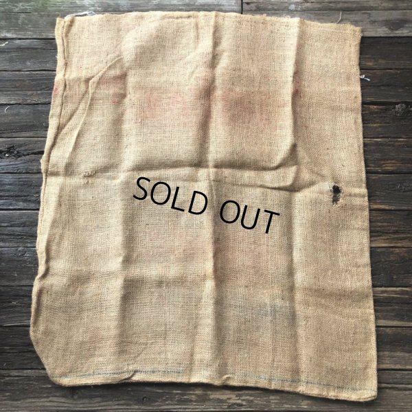 画像6: Vintage Planters Mr. Peanut Burlap Bag (T493)