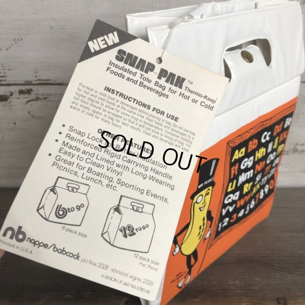 画像6: 70s Vintage Planters Mr Peanut Snap Pak Bag (T484)