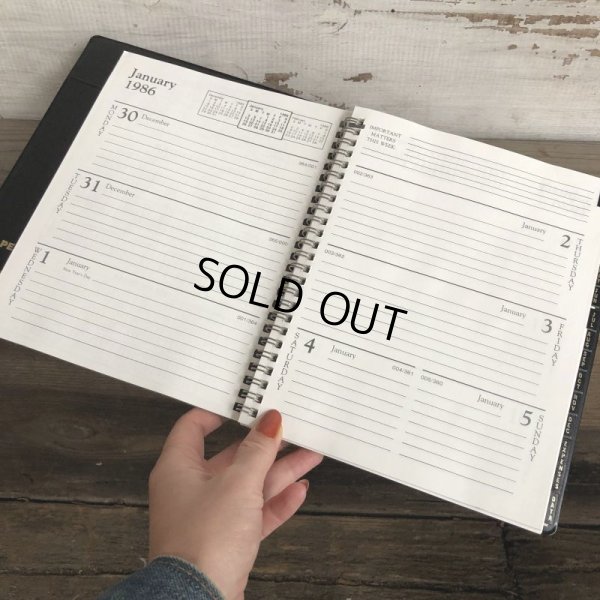 画像6: Vintage Planters Mr Peanut executive's Weekly Minder 1986 (T486)