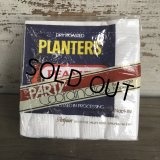 Vintage Planters Mr Peanut 54 Party Napkins (T490)