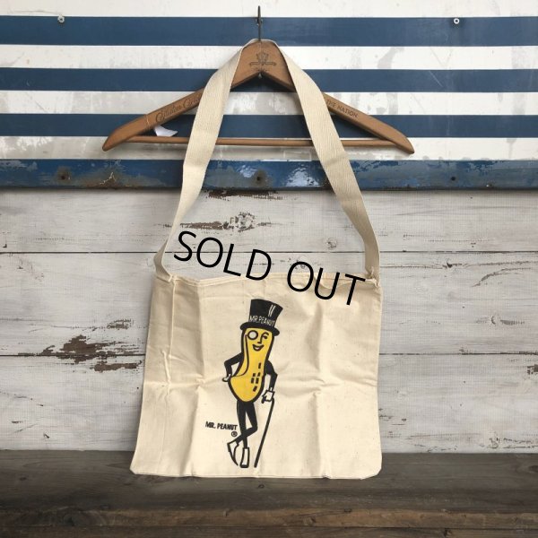 画像1: Vintage Planters Mr. Peanut Shoulder Bag (T500)