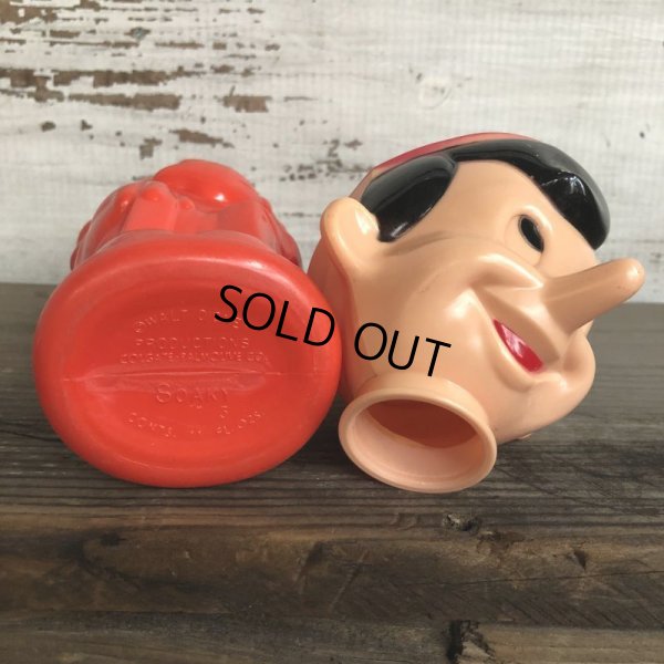 画像9: 60s Vintage Disney Pinocchio Soaky (T523)