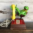 画像1: 80s Vintage Telephone Kermit (T537) (1)