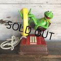 80s Vintage Telephone Kermit (T537)