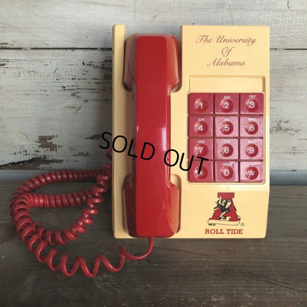 画像8: Vintage College Phone University of ALABAMA Crimson Roll Tide (T538)