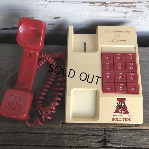 画像2: Vintage College Phone University of ALABAMA Crimson Roll Tide (T538)