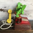 画像2: 80s Vintage Telephone Kermit (T537) (2)