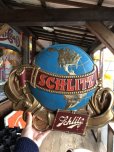 画像12: 70s Vintage Schlitz Beer Globe Sign (T542)