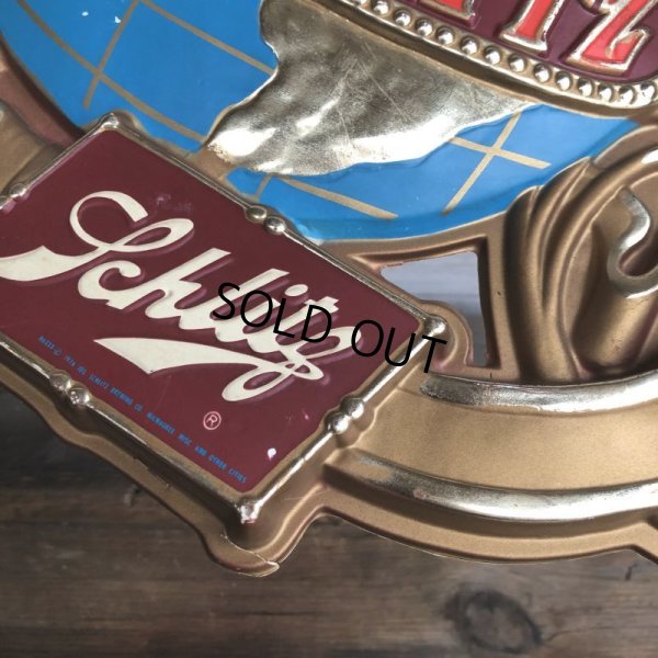 画像4: 70s Vintage Schlitz Beer Globe Sign (T542)