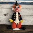 画像1: Vintage Ideal Hobo Clown Plush Doll 60cm (T543) (1)