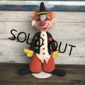 Vintage Ideal Hobo Clown Plush Doll 60cm (T543)