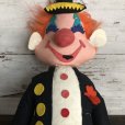 画像8: Vintage Ideal Hobo Clown Plush Doll 60cm (T543)