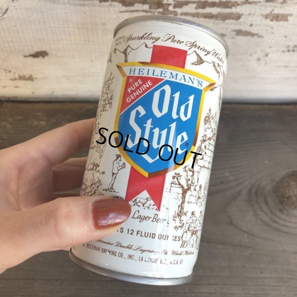 画像1: Vintage Beer Can Old Style (T580)