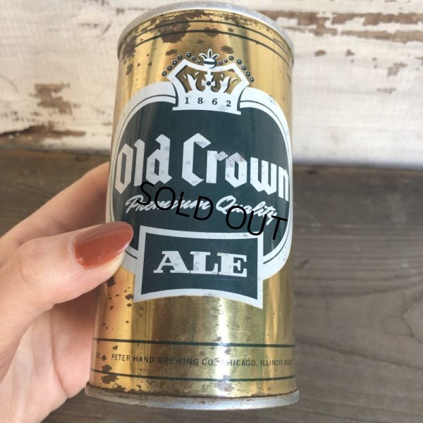 画像1: Vintage Beer Can Old Crown Ale (T576)