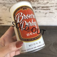 Vintage Beer Can Brown Derby (T552)