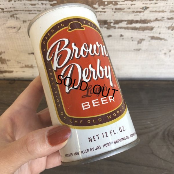 画像1: Vintage Beer Can Brown Derby (T552)