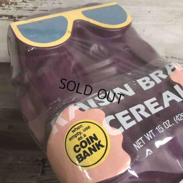画像6: 80s Vintage Raisin Bran Cereal Coin Bank (T525)