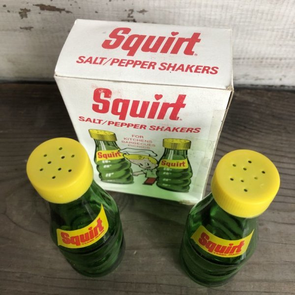 画像4: 70s Vintage Squirt Soda Salt & Pepper Shakers (T524) 