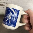 画像1: Vintge Morton Salt 20s Umbrella Girl Mug (MA808)  (1)