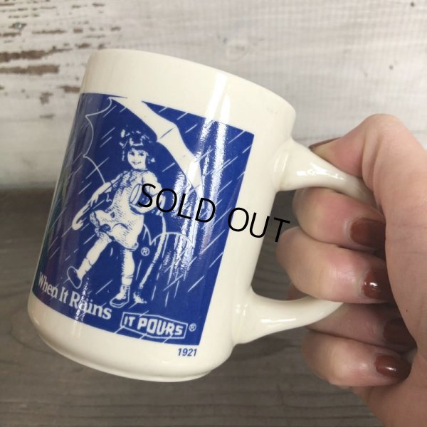 画像1: Vintge Morton Salt 20s Umbrella Girl Mug (MA808) 