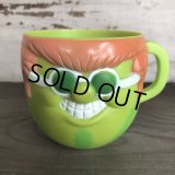 70s Vintage Funny Face mug With It Watermelon (T511)