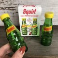 70s Vintage Squirt Soda Salt & Pepper Shakers (T524) 