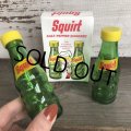 70s Vintage Squirt Soda Salt & Pepper Shakers (T524) 