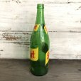 画像3: 70s Vintage Squirt Soda Green Glass Bottle 28FL OZ  (T523)  (3)