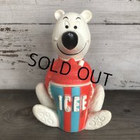 70s Vintage ICEE BEAR Bank (T518) 