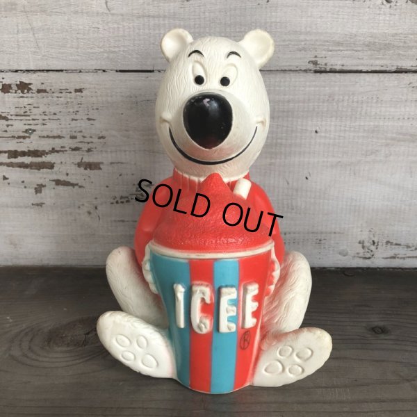 画像1: 70s Vintage ICEE BEAR Bank (T518) 