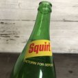 画像4: 70s Vintage Squirt Soda Green Glass Bottle 28FL OZ  (T523)  (4)