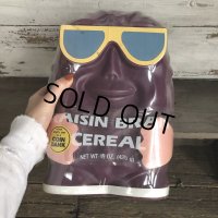 80s Vintage Raisin Bran Cereal Coin Bank (T525) 