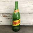 画像2: 70s Vintage Squirt Soda Green Glass Bottle 28FL OZ  (T523)  (2)